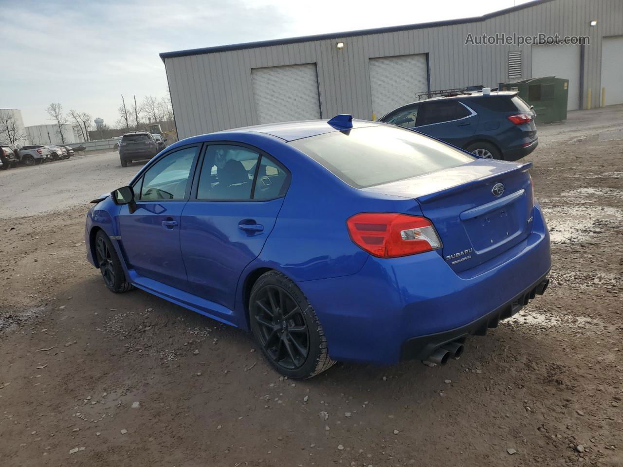 2020 Subaru Wrx Limited Blue vin: JF1VA1J60L9808494