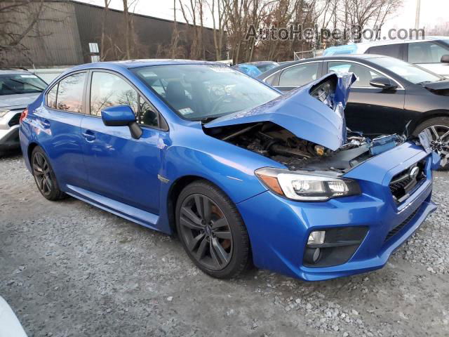 2017 Subaru Wrx Limited Синий vin: JF1VA1J61H9820161