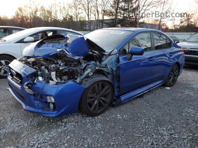 2017 Subaru Wrx Limited Синий vin: JF1VA1J61H9820161