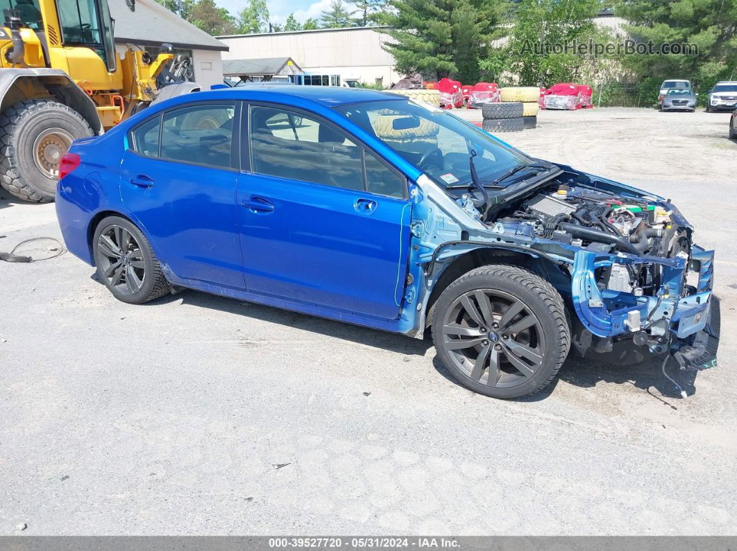 2017 Subaru Wrx Limited Blue vin: JF1VA1J61H9828289