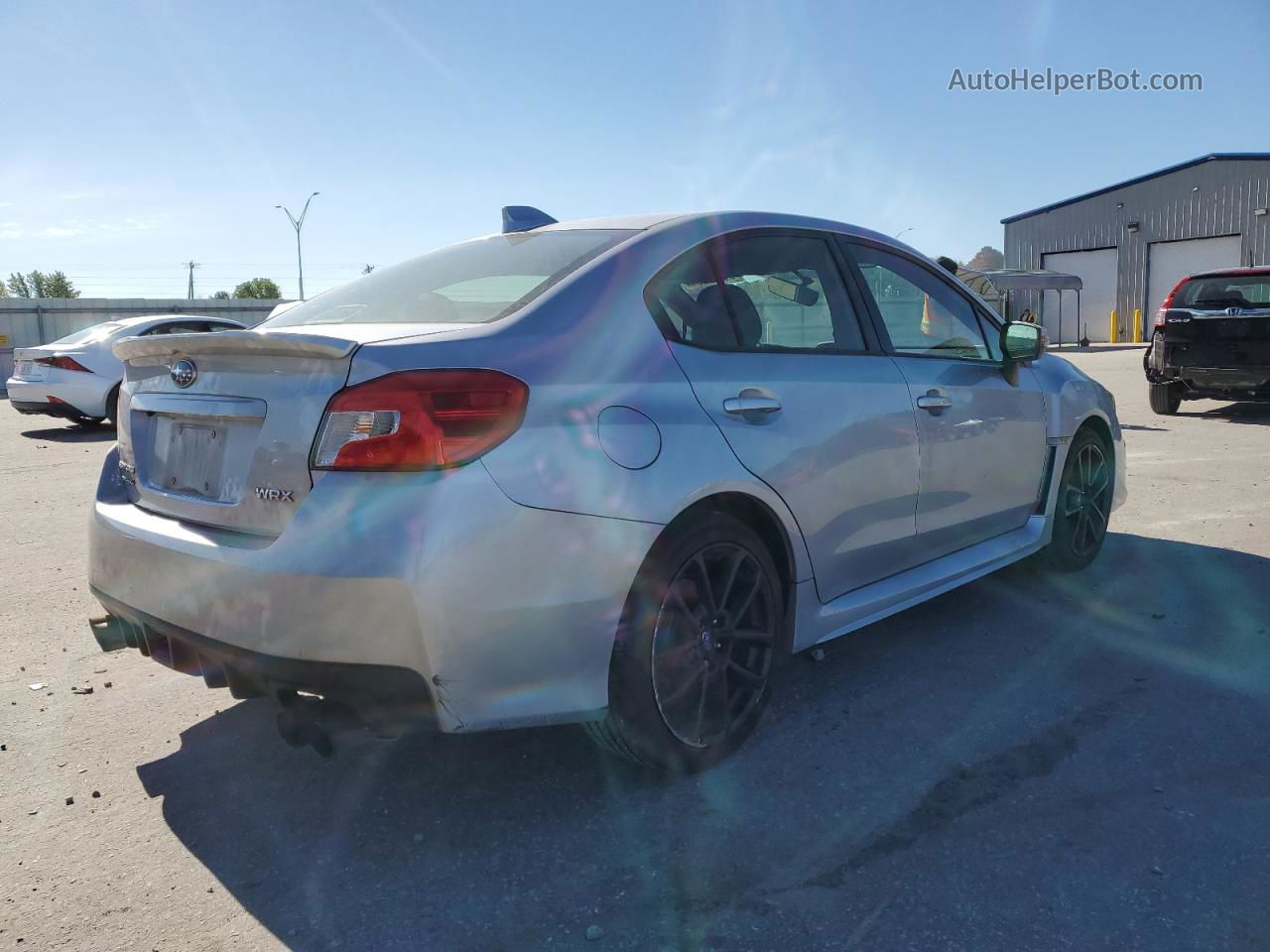 2020 Subaru Wrx Limited Silver vin: JF1VA1J66L9831858