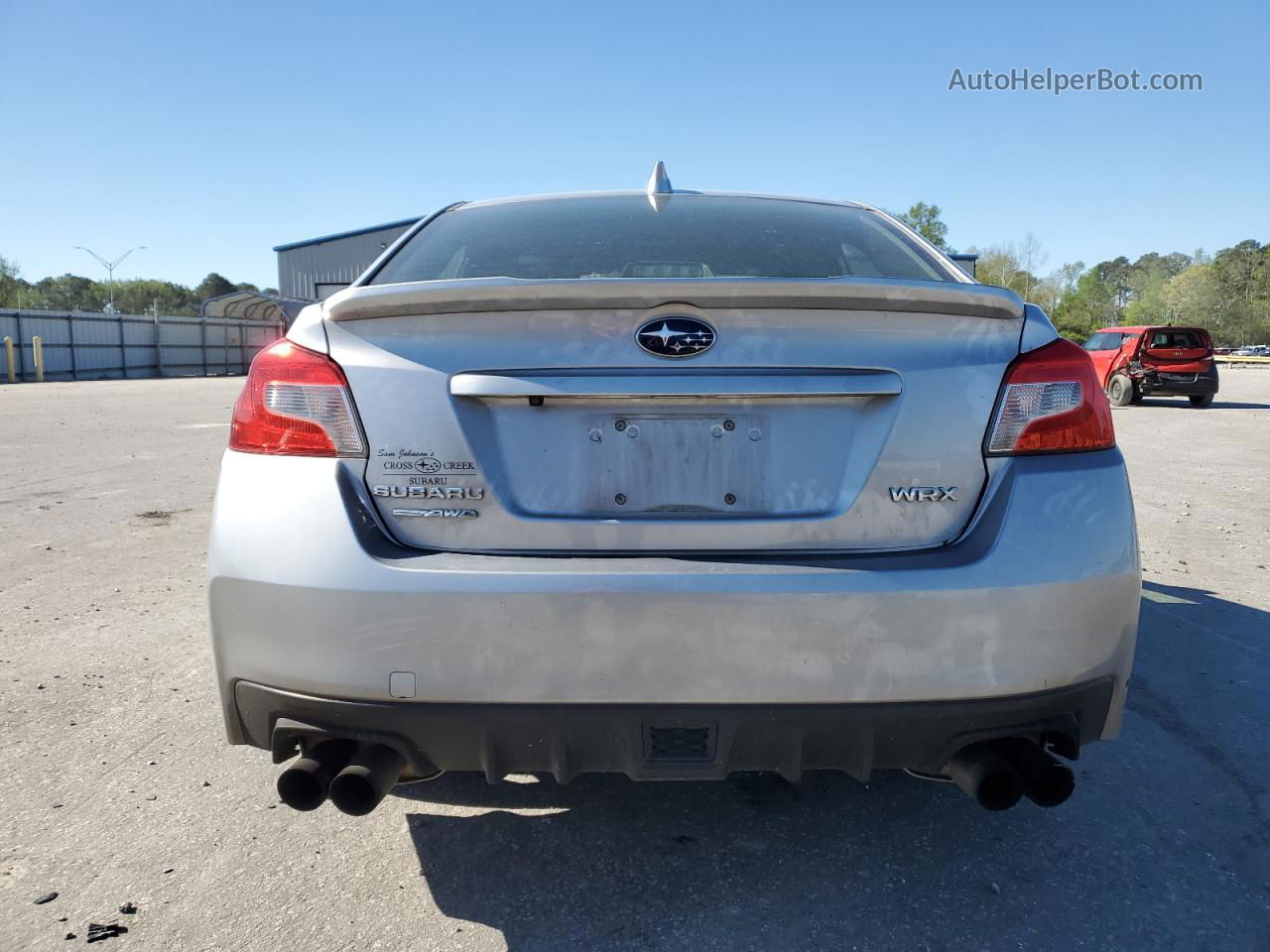 2020 Subaru Wrx Limited Silver vin: JF1VA1J66L9831858