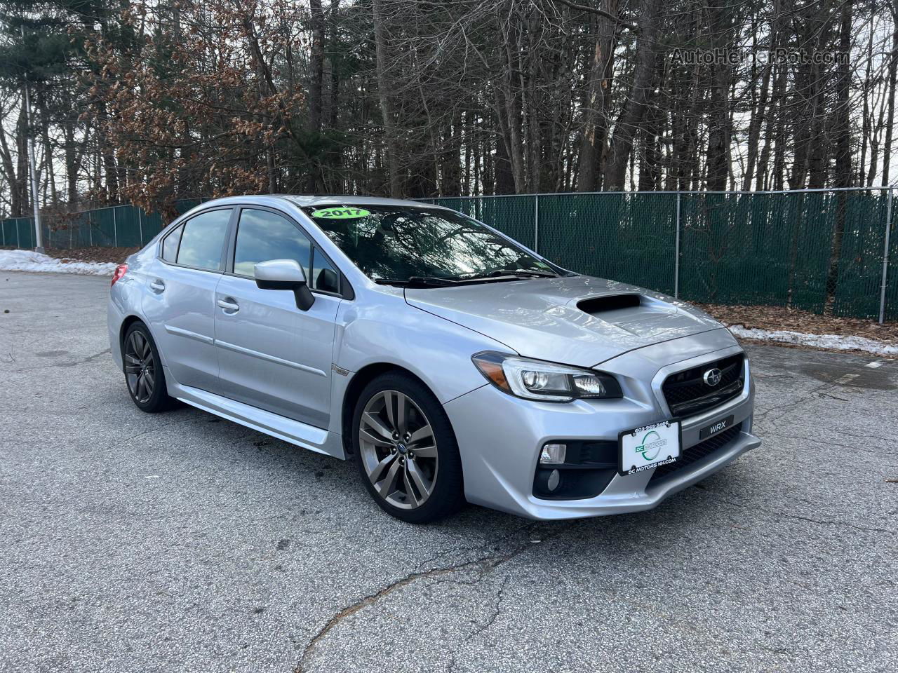 2017 Subaru Wrx Limited Silver vin: JF1VA1J67H8829906