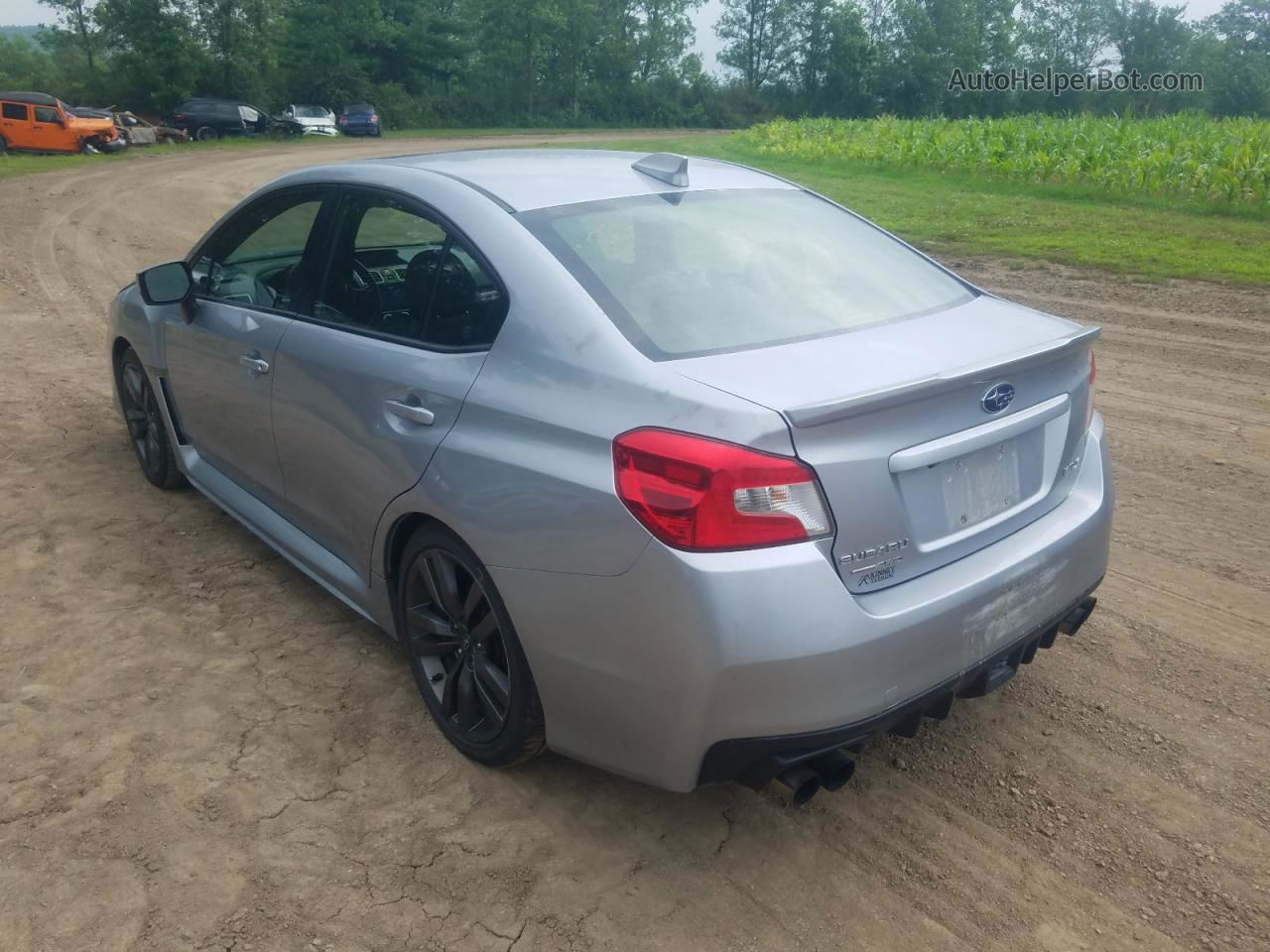 2017 Subaru Wrx Limited Gray vin: JF1VA1J68H9813868