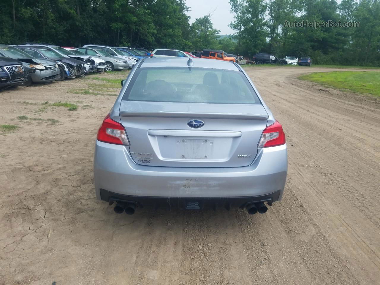 2017 Subaru Wrx Limited Gray vin: JF1VA1J68H9813868