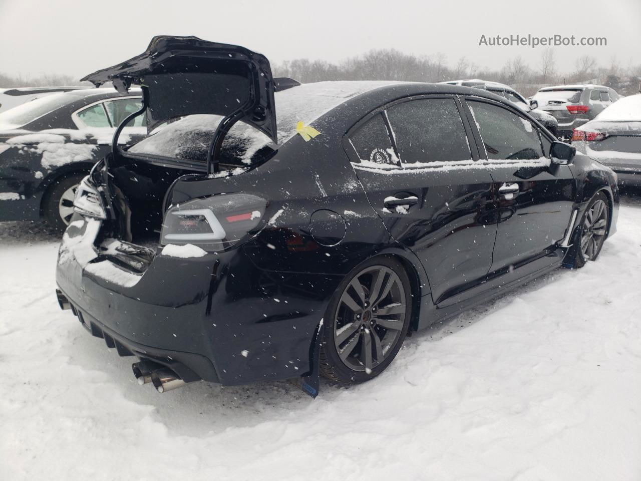 2017 Subaru Wrx Limited Black vin: JF1VA1J6XH9806890