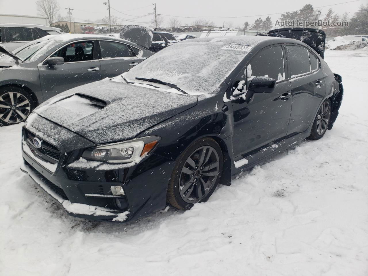 2017 Subaru Wrx Limited Black vin: JF1VA1J6XH9806890