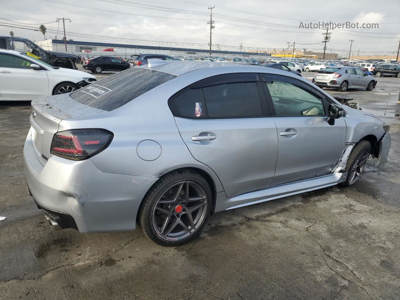 2017 Subaru Wrx Limited Gray vin: JF1VA1J6XH9812771