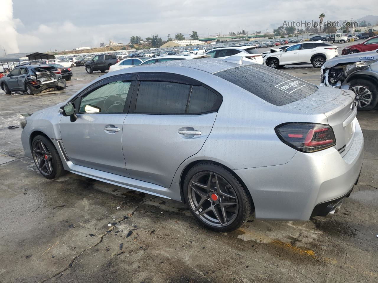 2017 Subaru Wrx Limited Gray vin: JF1VA1J6XH9812771