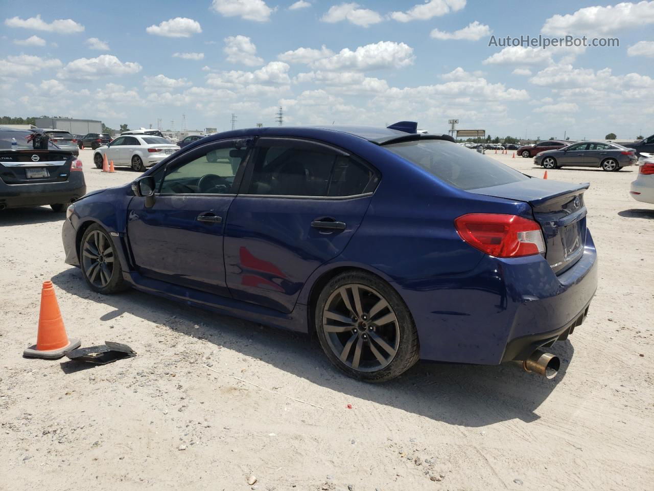 2017 Subaru Wrx Limited Синий vin: JF1VA1L60H9812307