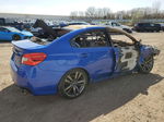 2017 Subaru Wrx Limited Blue vin: JF1VA1L60H9830676