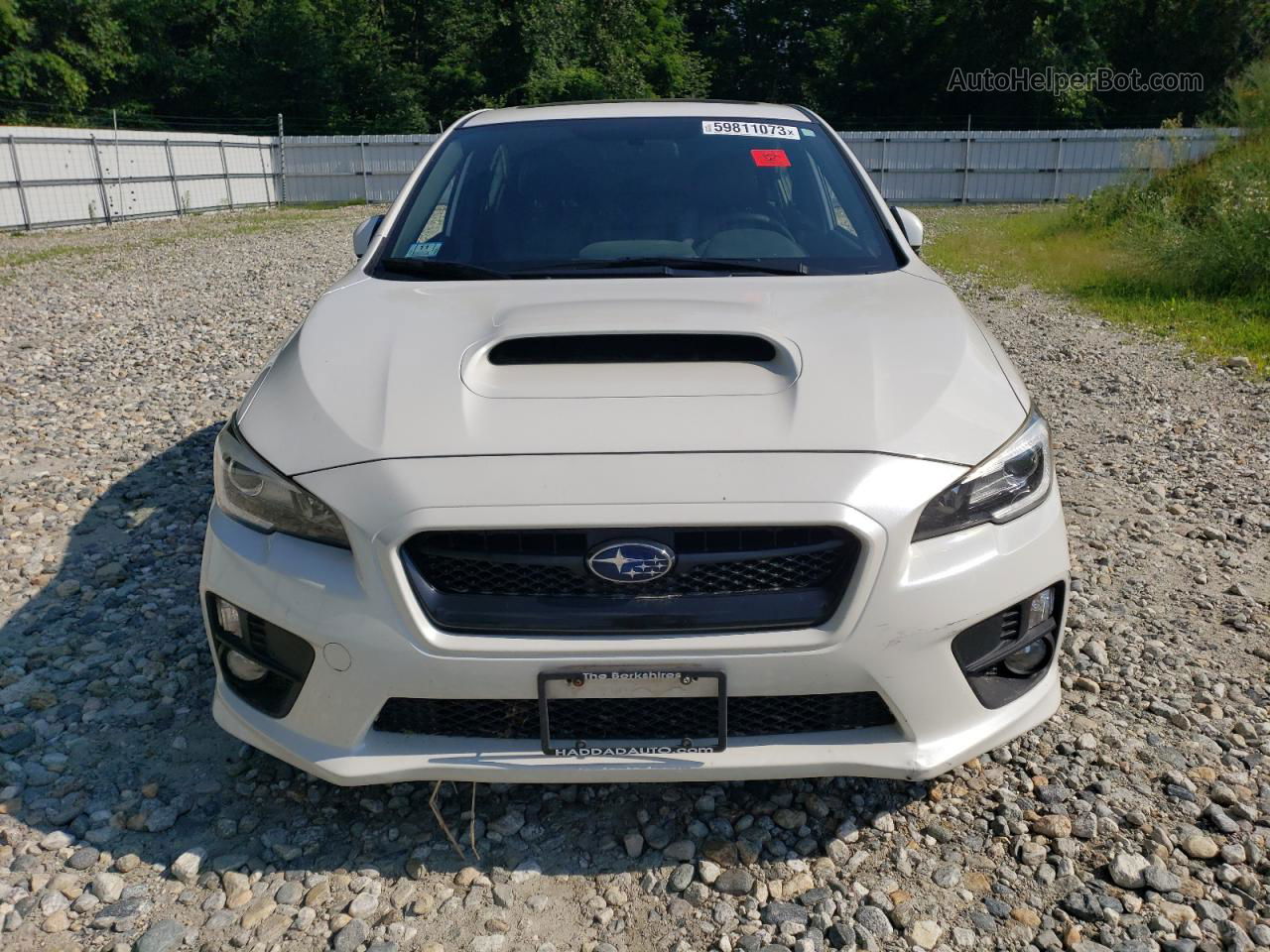 2017 Subaru Wrx Limited Белый vin: JF1VA1L61H9833456