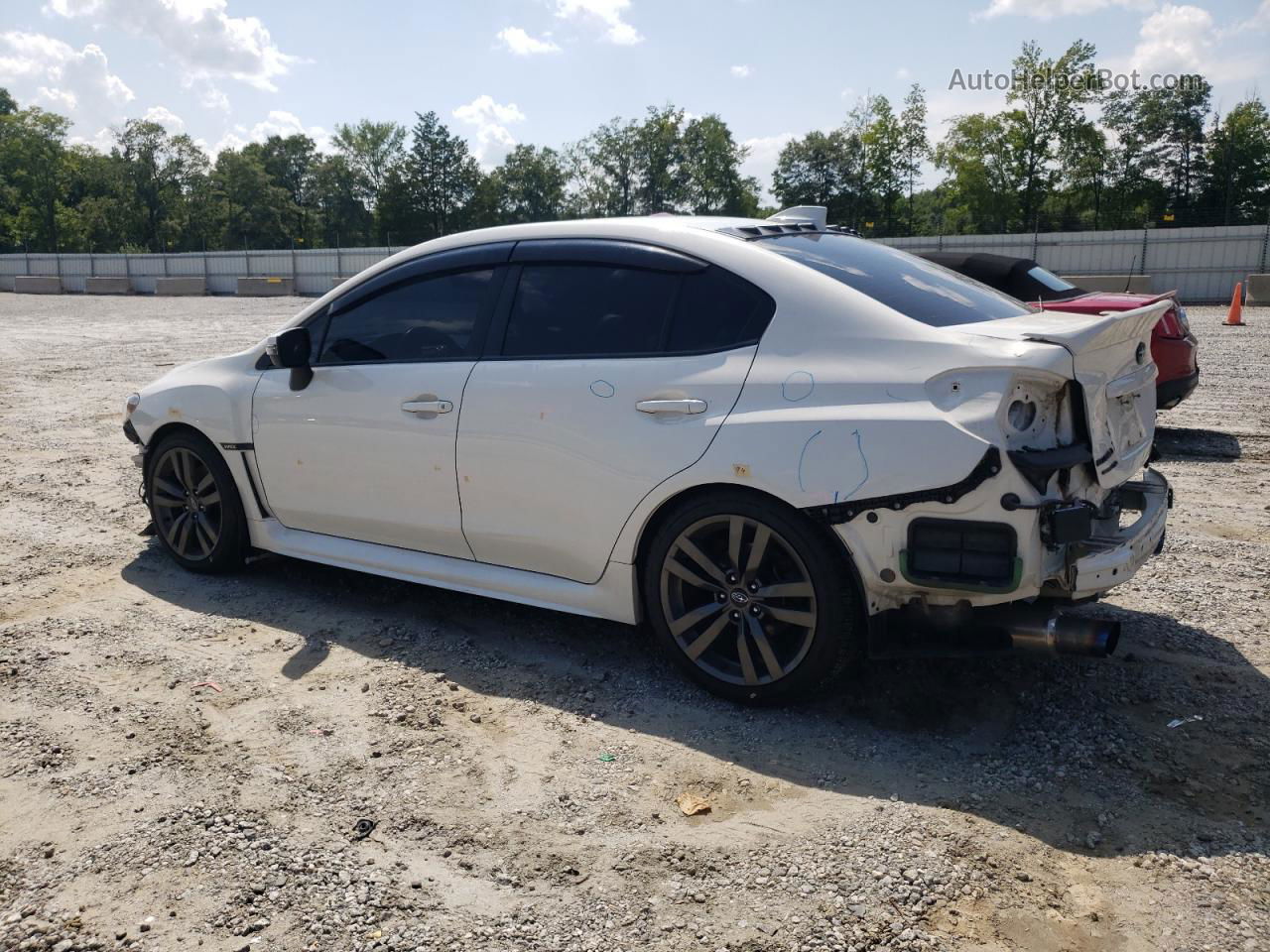 2017 Subaru Wrx Limited White vin: JF1VA1L62H9822286