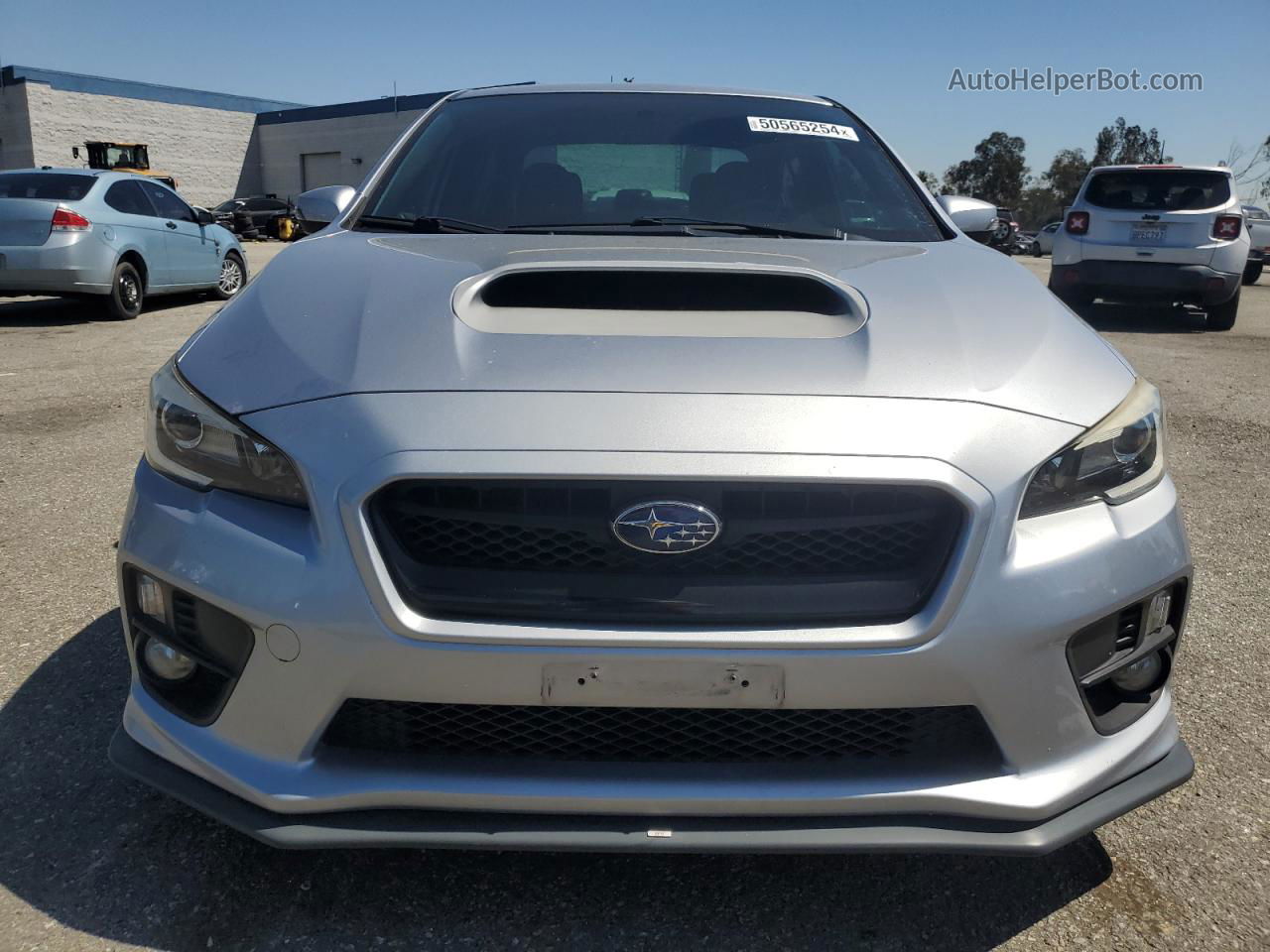 2017 Subaru Wrx Limited Silver vin: JF1VA1L62H9825379