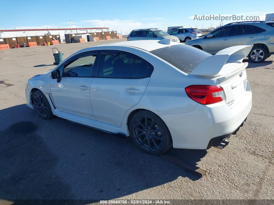 2018 Subaru Wrx Limited White vin: JF1VA1L62J8828925