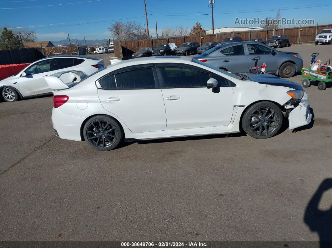 2018 Subaru Wrx Limited Белый vin: JF1VA1L62J8828925