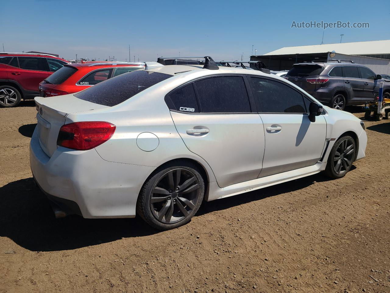 2017 Subaru Wrx Limited White vin: JF1VA1L64H9830633