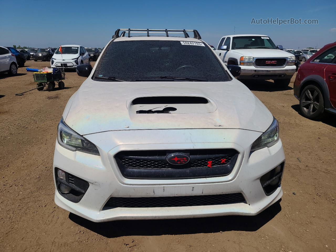 2017 Subaru Wrx Limited White vin: JF1VA1L64H9830633