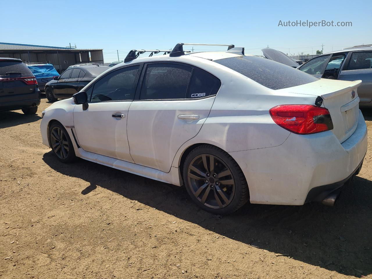 2017 Subaru Wrx Limited White vin: JF1VA1L64H9830633