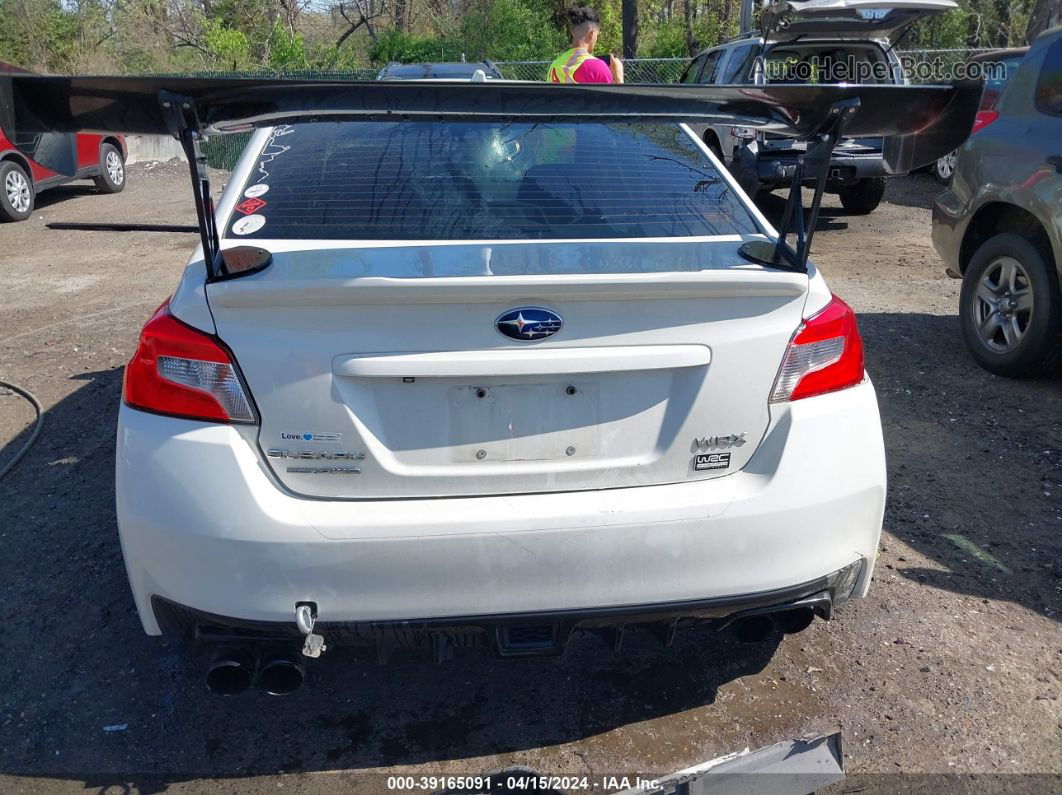 2017 Subaru Wrx Limited White vin: JF1VA1L66H9838927