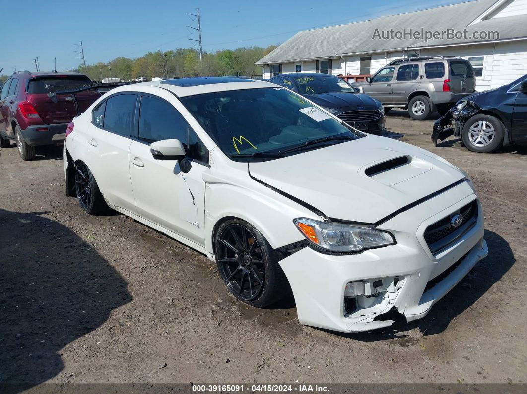 2017 Subaru Wrx Limited White vin: JF1VA1L66H9838927