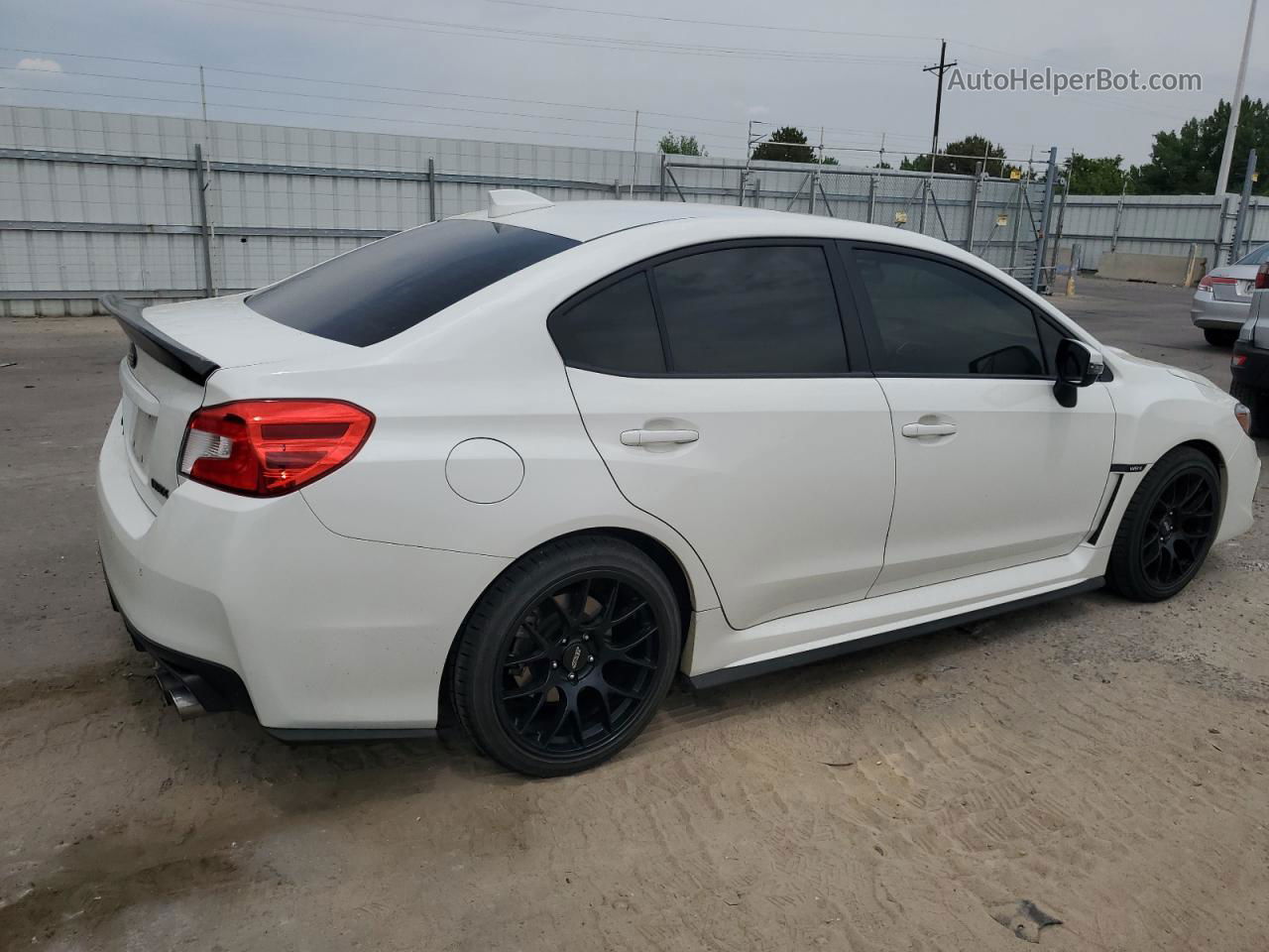 2018 Subaru Wrx Limited Белый vin: JF1VA1L66J8829253