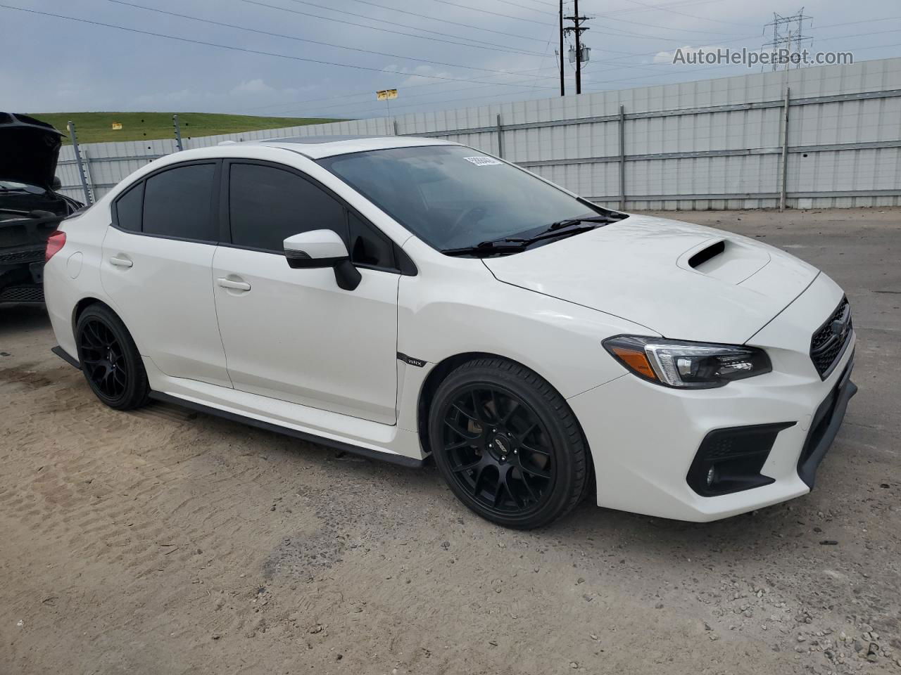 2018 Subaru Wrx Limited White vin: JF1VA1L66J8829253