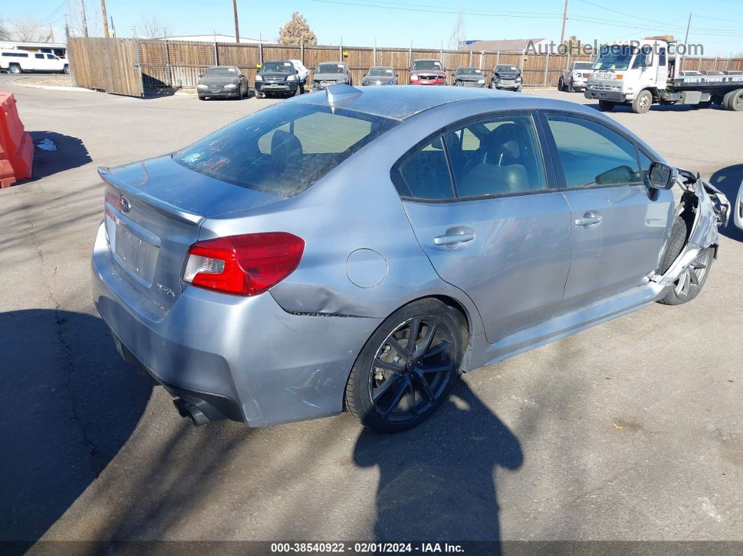 2018 Subaru Wrx Limited Blue vin: JF1VA1L68J8818190