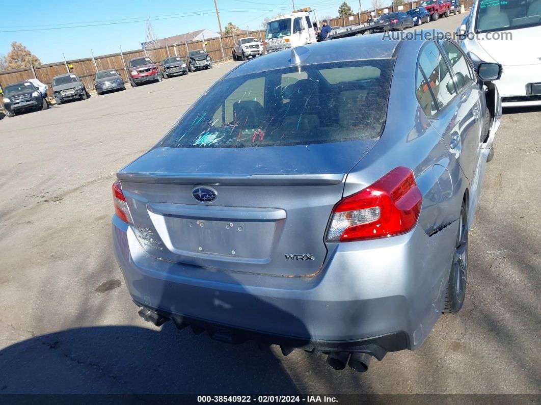 2018 Subaru Wrx Limited Blue vin: JF1VA1L68J8818190