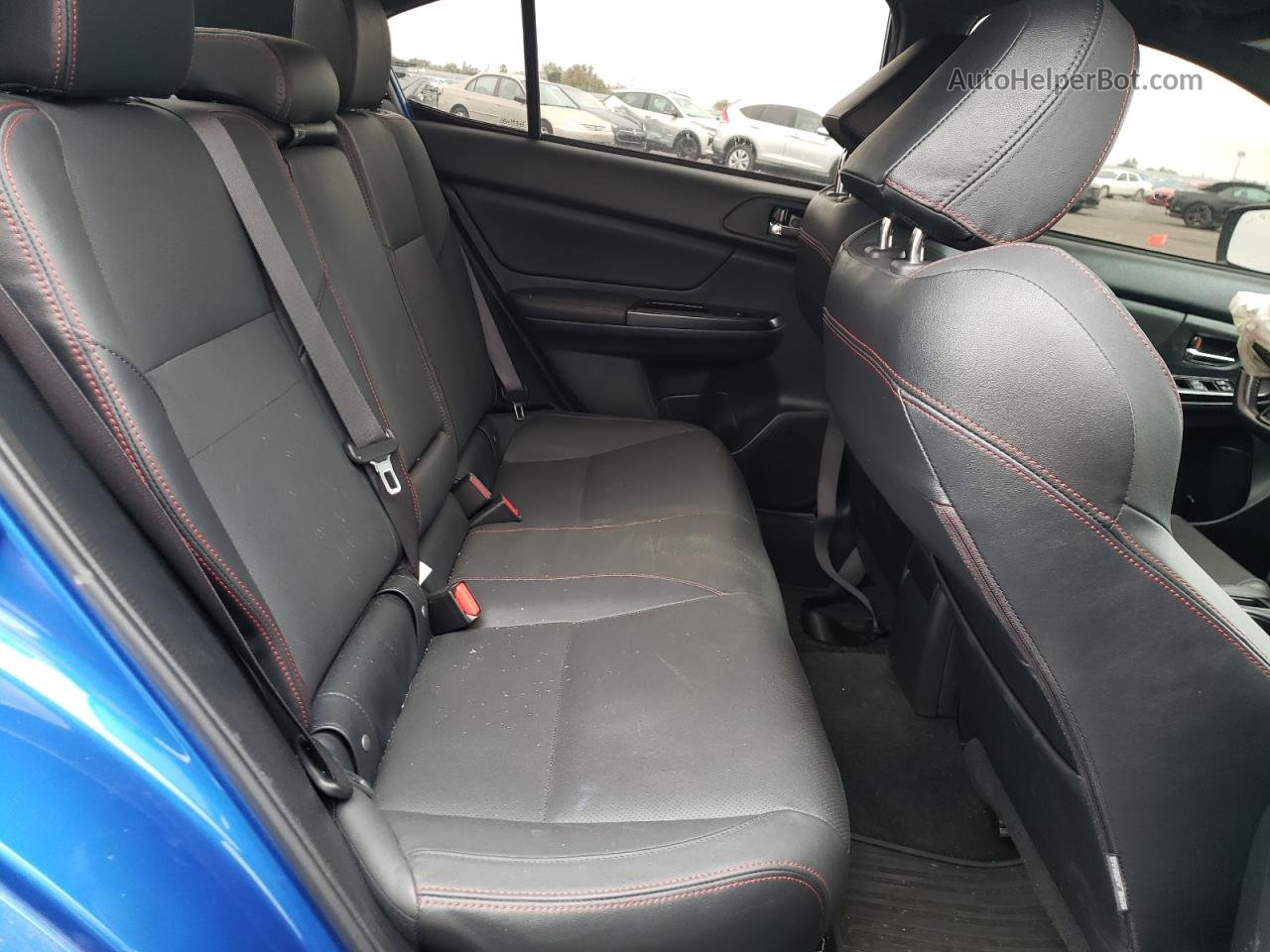 2018 Subaru Wrx Limited Синий vin: JF1VA1L68J8839346