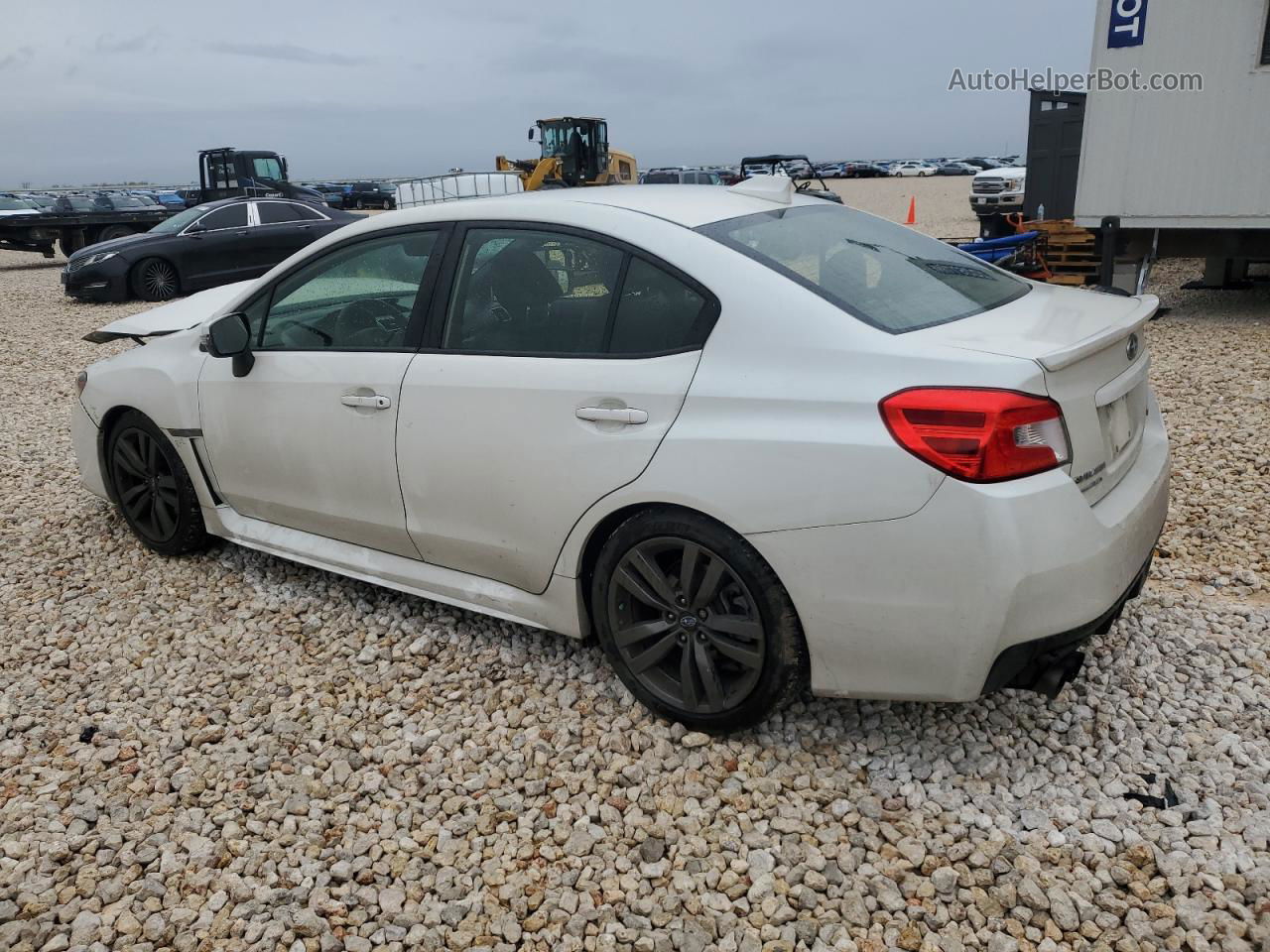 2017 Subaru Wrx Limited Белый vin: JF1VA1L69H9803587