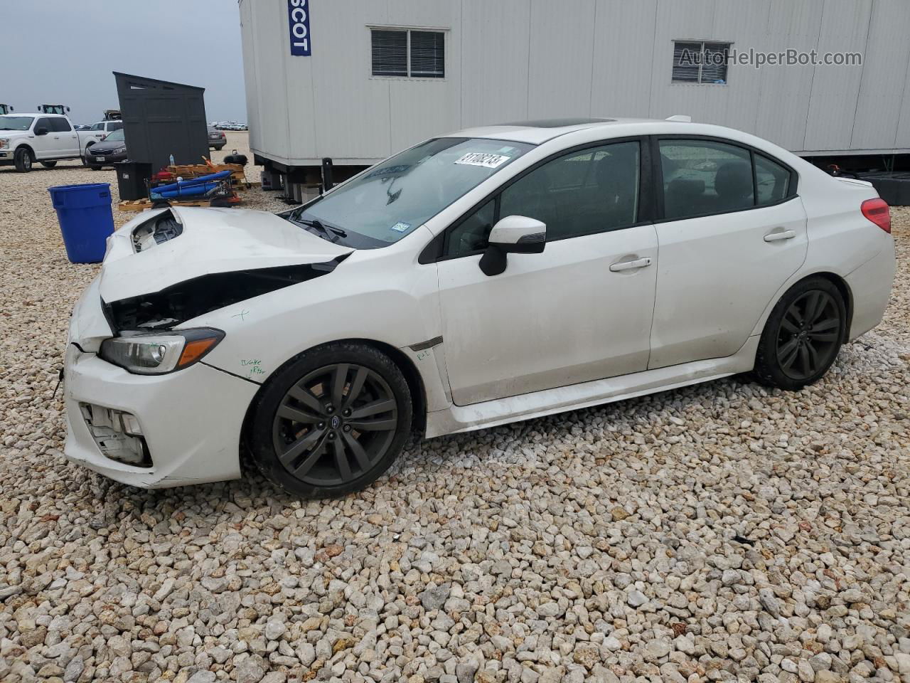 2017 Subaru Wrx Limited White vin: JF1VA1L69H9803587