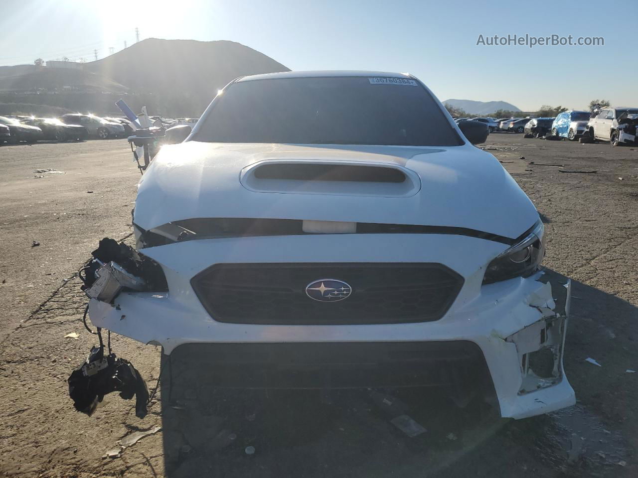 2018 Subaru Wrx Limited White vin: JF1VA1L69J8817663