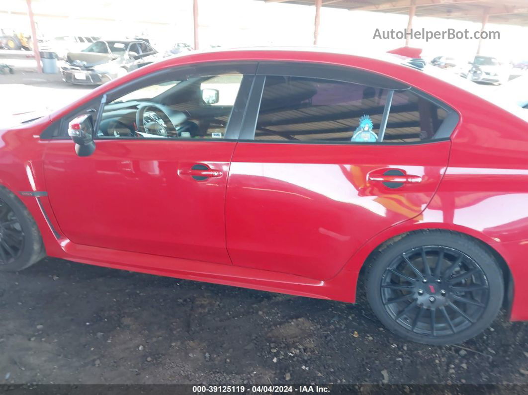 2017 Subaru Wrx Limited Red vin: JF1VA1N64H8836757