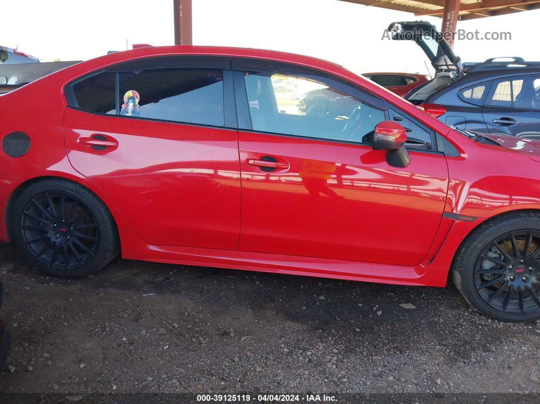 2017 Subaru Wrx Limited Red vin: JF1VA1N64H8836757