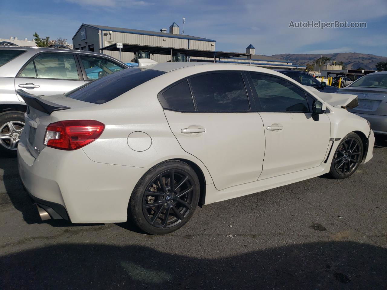 2021 Subaru Wrx Limited White vin: JF1VA1N65M8803891