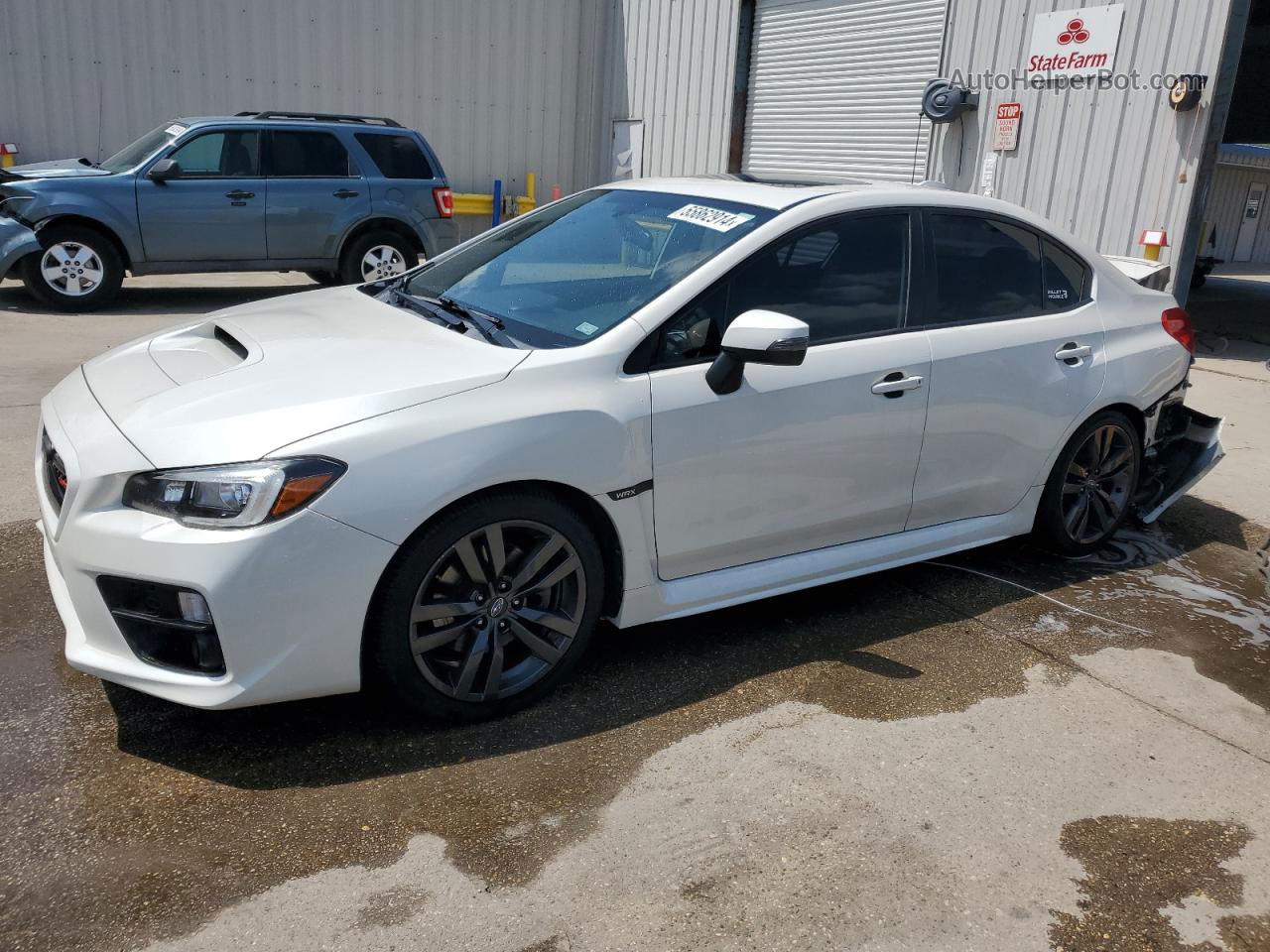 2017 Subaru Wrx Limited White vin: JF1VA1N67H8838924