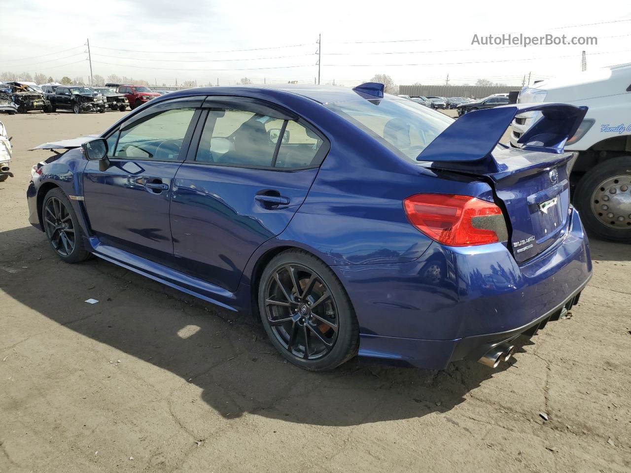 2021 Subaru Wrx Limited Blue vin: JF1VA1P61M8813525