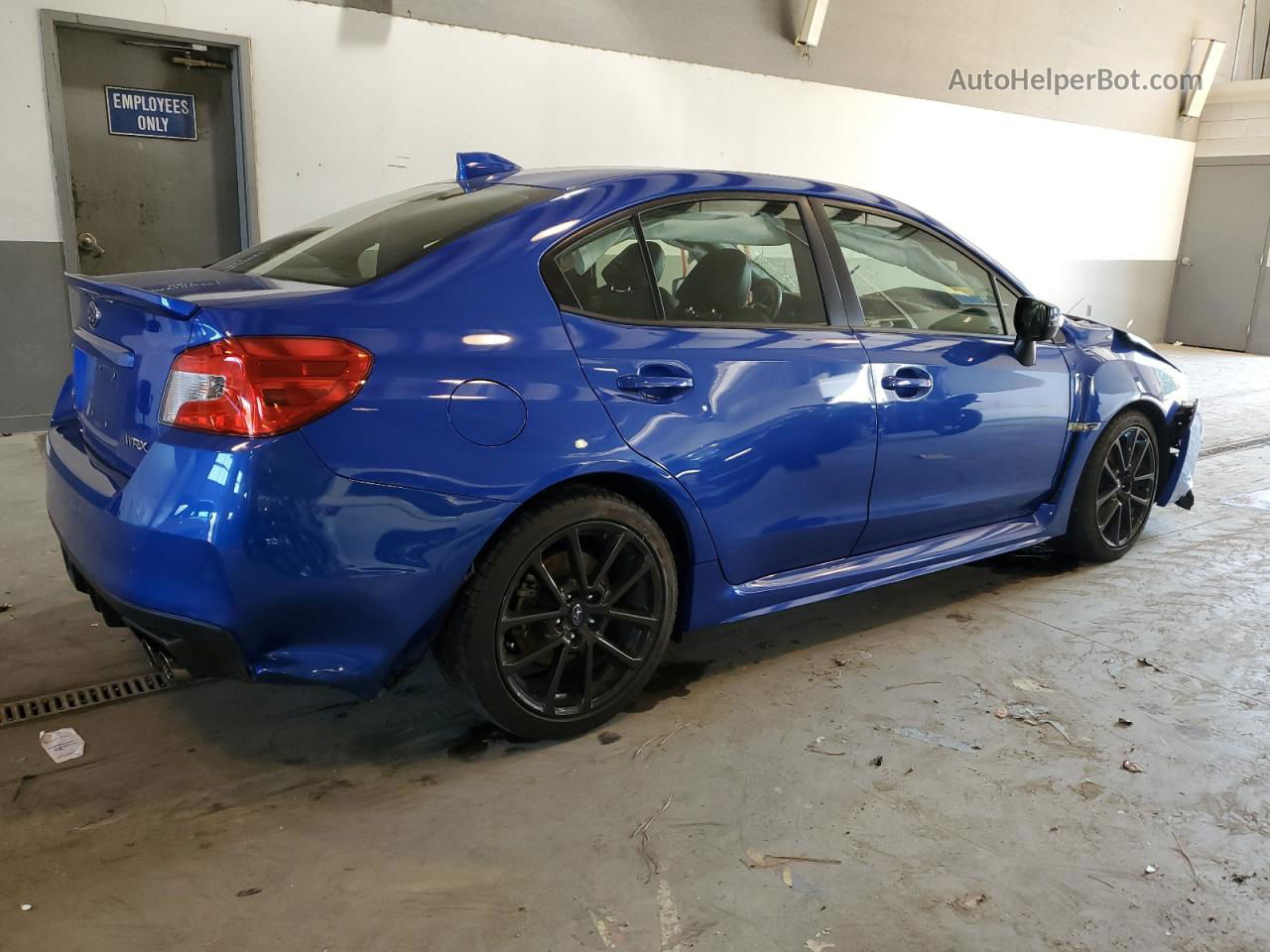 2021 Subaru Wrx Limited Синий vin: JF1VA1P63M8817785