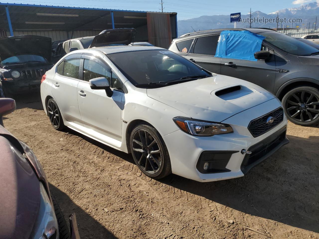 2020 Subaru Wrx Limited Белый vin: JF1VA1P65L8816894