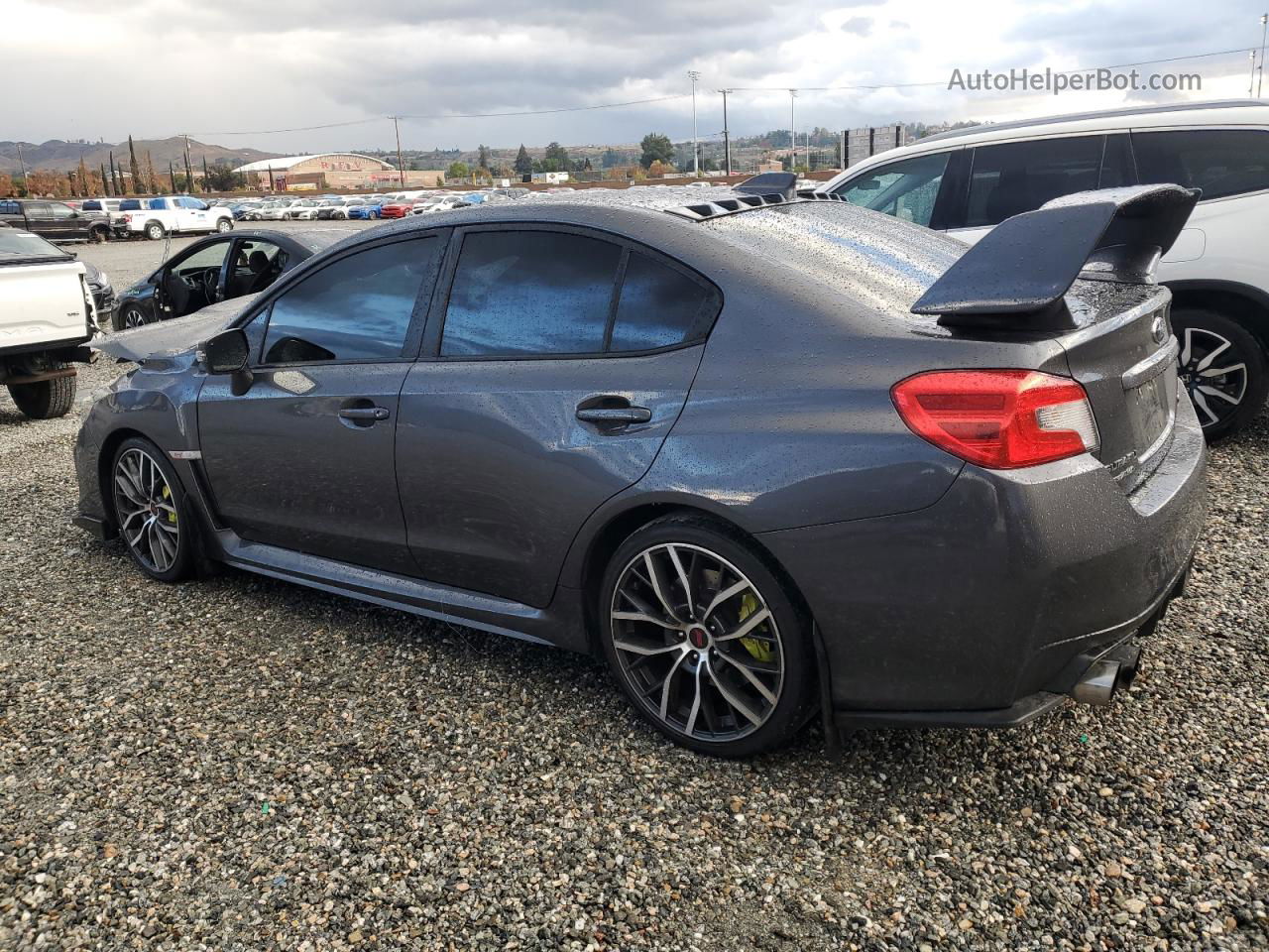 2020 Subaru Wrx Sti Gray vin: JF1VA2E60L9817891