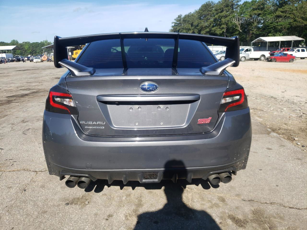 2020 Subaru Wrx Sti Charcoal vin: JF1VA2E61L9818435