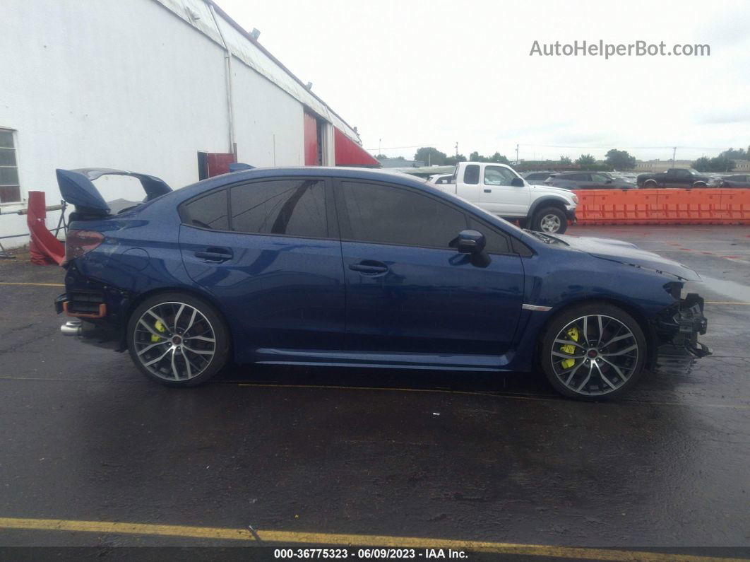 2021 Subaru Wrx Sti Blue vin: JF1VA2E62M9808465