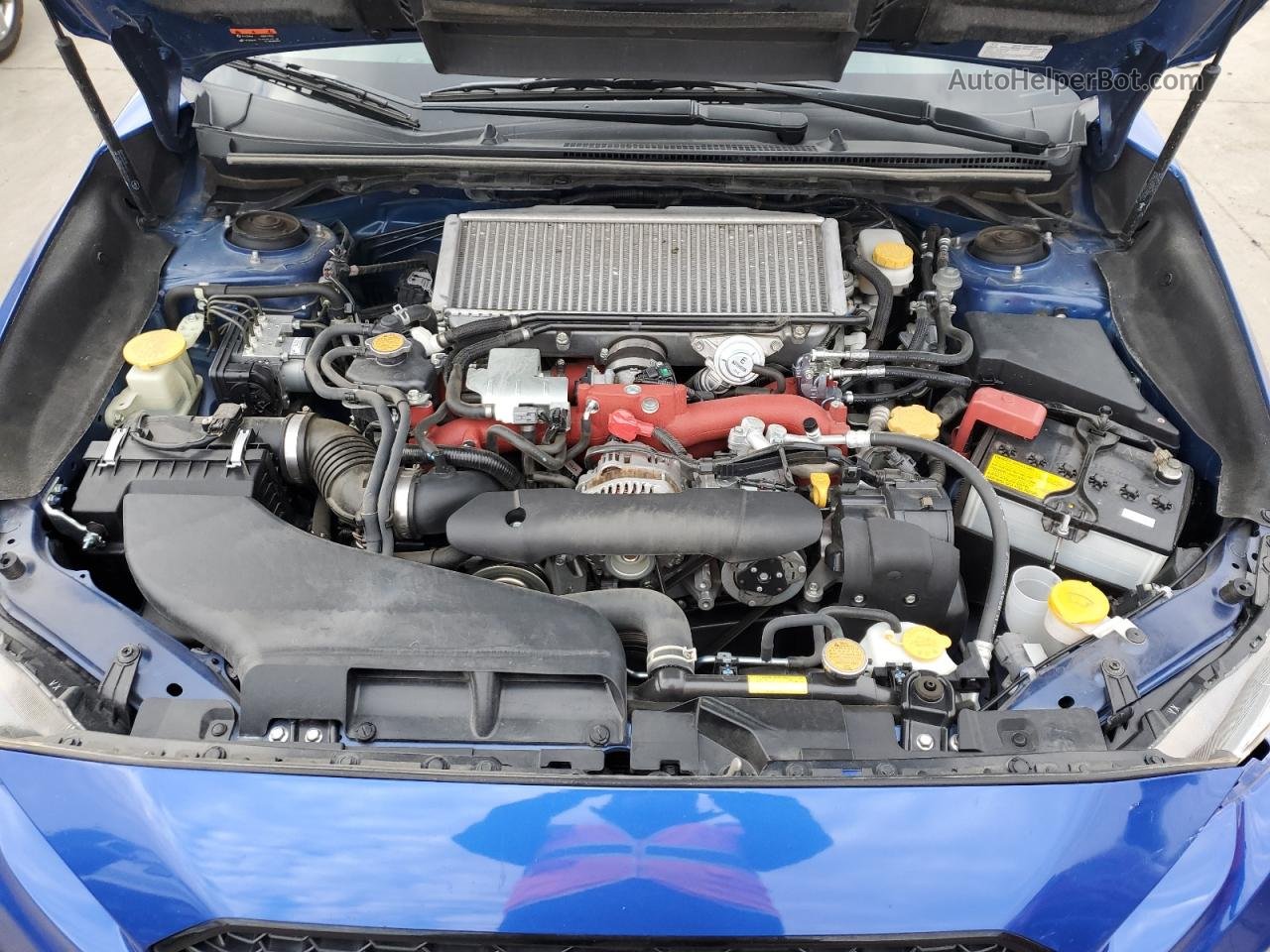 2021 Subaru Wrx Sti Синий vin: JF1VA2E63M9803906