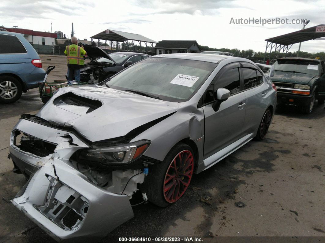 2021 Subaru Wrx Sti Silver vin: JF1VA2E63M9805655