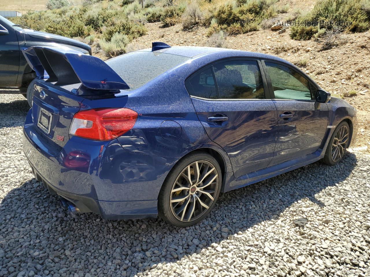 2021 Subaru Wrx Sti Blue vin: JF1VA2E63M9817336