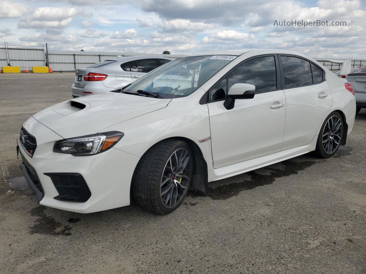 2020 Subaru Wrx Sti White vin: JF1VA2E64L9820339