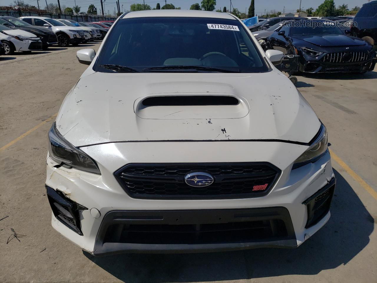 2020 Subaru Wrx Sti White vin: JF1VA2E65L9816199