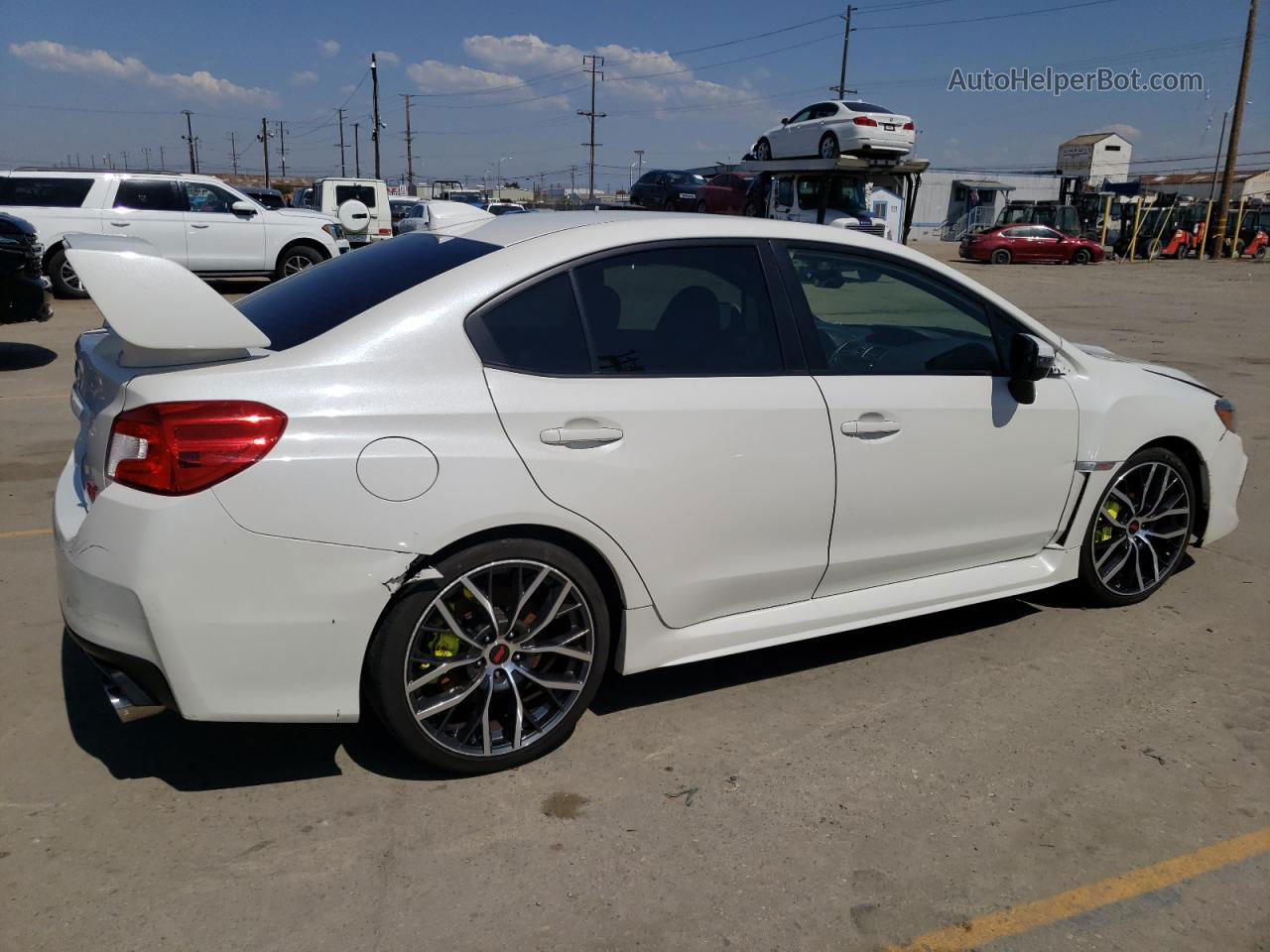 2020 Subaru Wrx Sti White vin: JF1VA2E65L9816199