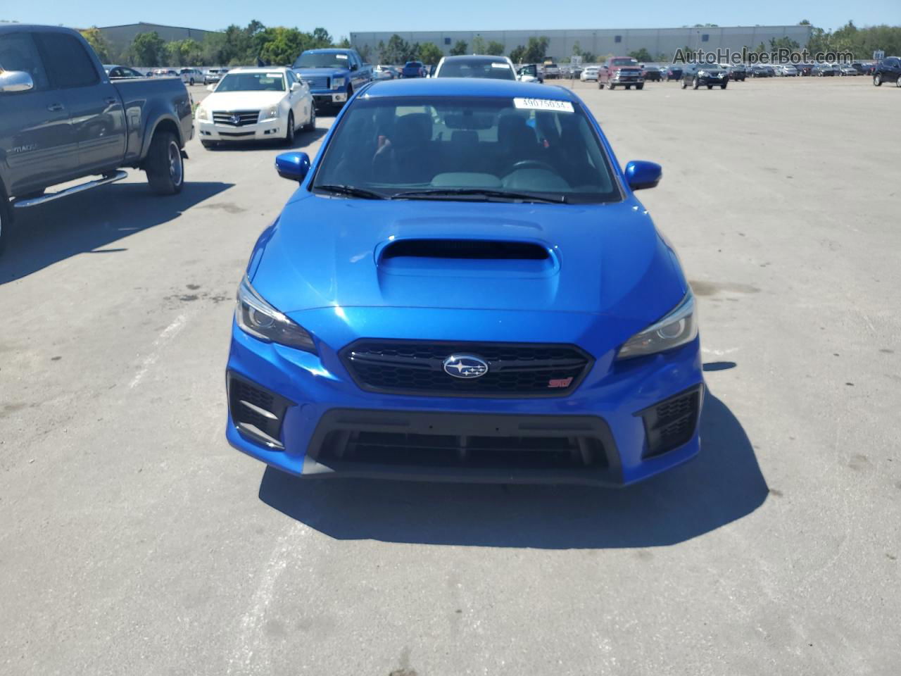 2021 Subaru Wrx Sti Blue vin: JF1VA2E67M9804220